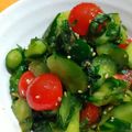 ちーまぐ's cooksnap of when they made バーベキューのお供に　胡瓜の生姜和え.