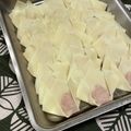 yoco152's cooksnap of when they made 基本　ワンタンの包み方.