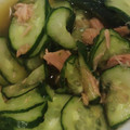 ヨシヨッシー's cooksnap of when they made きゅうりとツナのおかか和え.