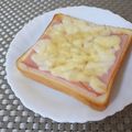 スタイリッシュママ's cooksnap of when they made お食事トースト☆メープル＋ハム＋チーズ.