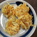 240915's cooksnap of when they made 冷めても衣がカリカリえびと玉葱のかき揚げ.