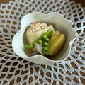 yesmama's cooksnap of when they made 簡単＆節約！高野豆腐の豚ひき肉詰め.
