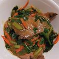 ❀まいねこ❀'s cooksnap of when they made ニラレバ炒め風【レンジで3分40秒】.
