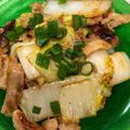 ☆すぬぴっぴ☆'s cooksnap of when they made ご飯がすすむ甘辛味♪豚肉と白菜の味噌炒め.