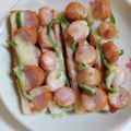 ミロ9607's cooksnap of when they made ピザ風？！ちくわウインナー ☆お弁当にも.