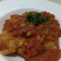 mielle's cooksnap of when they made サンタの贈り物＊鶏肉のシンプルトマト煮.