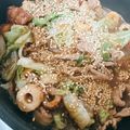 †るぃ†'s cooksnap of when they made 牛肉(豚肉)とレタスのプルコギ風炒め♪.