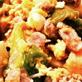 Ｍぱん's cooksnap of when they made 簡単☆厚揚げと卵のオイマヨ炒め.