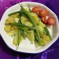 ankotetu's cooksnap of when they made いんげんじゃが芋チーズ炒めカレー味.