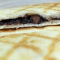 NAGANO久留米's cooksnap of when they made チョコあんホットサンド.
