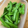 ねずみんパラダイス's cooksnap of when they made ＊スナップエンドウ～技ありの茹で方＊.