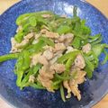 __おもち's cooksnap of when they made ピーマンと豚肉の塩レモン炒め.