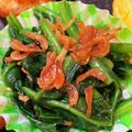 マナさか's cooksnap of when they made ほうれん草の桜えび香り炒め（お弁当にも）.