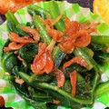 マナさか's cooksnap of when they made ほうれん草の桜えび香り炒め（お弁当にも）.