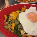 mn☆yj's cooksnap of when they made ひき肉とズッキーニを使ってタイ風炒め☆.