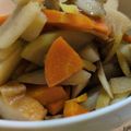 あゆたっくん's cooksnap of when they made ごぼう、人参、大根とちくわの煮物.