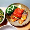 うさぴこさん's cooksnap of when they made 塩サバをトマトソースで美味しく☆.