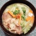 プルンバゴ's cooksnap of when they made キャベツたっぷり煮込みラーメン.