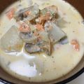 キュキュットさん's cooksnap of when they made 鮭と白菜の食べるミルクスープ♪.