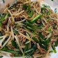kayo❁⃘*.ﾟ's cooksnap of when they made ニラともやしのオイスターソース炒め.