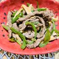 ボブナナ's cooksnap of when they made 超簡単！本格青椒肉絲(チンジャオロース).