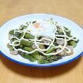 ドルフィンサーモン's cooksnap of when they made アスパラのカルボナーラ風.