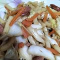 yikar1's cooksnap of when they made 我が家の焼きうどんはマヨ醤油味.