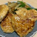 あんみ's cooksnap of when they made 鶏ひき肉で豆腐ハンバーグ.