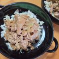 なっさん姫's cooksnap of when they made ご飯がすすむ♪　豚コマのマヨ醤油炒め.