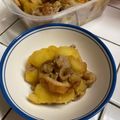 ふぁみらぶ's cooksnap of when they made 豚肉とじゃがいもの煮物☆ちくわ入り.