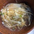 ｂｅｒｒｙ＋'s cooksnap of when they made 簡単♪シャキシャキ♪もやしの中華スープ.