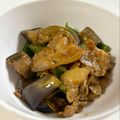 acquastone's cooksnap of when they made 大量消費に。ご飯が足らない。豚バラなす.