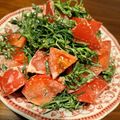 ★ゆりこじ★'s cooksnap of when they made おかひじきとトマトのサラダ.