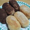 みなあゆママ's cooksnap of when they made 5分で完成！給食ヒーローきなこ揚げパン.