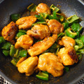 ラフロイグ31年's cooksnap of when they made やみつき！鶏とピーマンのオイマヨ炒め.