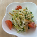 香純 岡本's cooksnap of when they made ハムきゅうりちくわの和風サラダ.