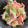 Sirokuro2207's cooksnap of when they made 青梗菜(チンゲンサイ)カニカマの中華和え.