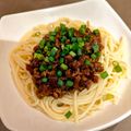 Y…Dママ's cooksnap of when they made 味噌味のミートスパゲティ.
