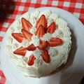 ♡crew♡'s cooksnap of when they made 失敗しない！簡単ショートケーキ.