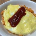 Ｎよんよん's cooksnap of when they made 卵1個でふわふわ！バターライスオムライス.