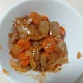 まるるん's cooksnap of when they made チーズたっぷり豚こまのケチャップ炒め.