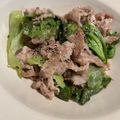 akipopc's cooksnap of when they made ＊超速＊豚こまとレタスの塩ダレ炒め＊.