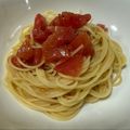 くろみつ's cooksnap of when they made 完熟トマトの冷製パスタ♪.