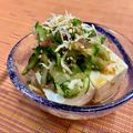 島子☆'s cooksnap of when they made 胡瓜、みょうが、しその浅漬けで具沢山冷奴.