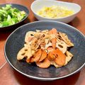 Superlittleboo's cooksnap of when they made 麺つゆで簡単！レンコンと人参のきんぴら.