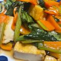 MAYUMIXY's cooksnap of when they made 超簡単！♡厚揚げと小松菜の甘酢炒め♡.