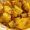 ころん♬'s cooksnap of when they made 本格インド料理☆じゃがいものサブジ.