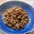 NEKOほっぺ's cooksnap of when they made 大豆たっぷり＊納豆きなこ＊.