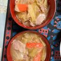 猫のミイヤ's cooksnap of when they made 山盛りキャベツの絶品豚汁.