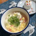 ankotetu's cooksnap of when they made ◎カニカマ春雨中華スープ◎.